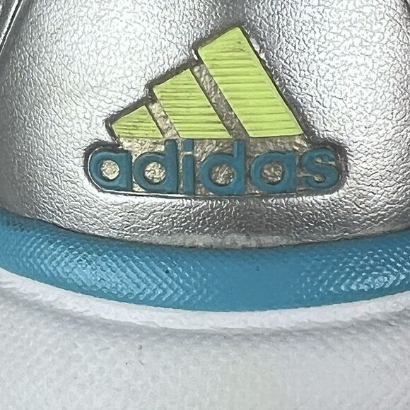 Adidas Ultraboost Sneakers Womens 6.5 Silver Blue Mesh Comfort Running Shoes - Picture 9 of 11